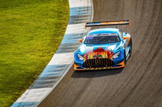 #75 Mercedes AMG GT3 of Kenny Habul, Martin Konrad, and Mikael Grenier, SunEnergy1 Racing, GT3 Pro-Am, SRO, Indianapolis Motor Speedway, Indianapolis, IN, September 2020.
 | Regis Lefebure/SRO                                       