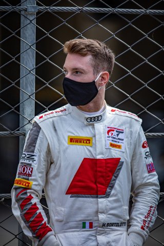#31 Audi R8 LMS GT3 of Mirko Bortolotti, Spencer Pumpelly, and Markus Winkelhock, Audi Sport Team Hardpoint WRT, GT3 Overall, SRO, Indianapolis Motor Speedway, Indianapolis, IN, September 2020.
 | Regis Lefebure/SRO                                       