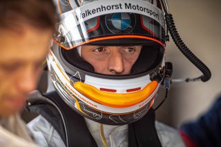 #35 BMW M6 GT3 of Martin Tomczyck, Nicholas Yelloly, and David Pittard, Walkenhorst Motorsport, GT3 Overall, SRO, Indianapolis Motor Speedway, Indianapolis, IN, September 2020.
 | Regis Lefebure/SRO                                       