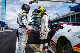 #30 Acura-Honda NSX GT3 Evo of Mario Farnbacher, Dane Cameron, and Renger van der Zande, Team Honda Racing, GT3 Overall, SRO, Indianapolis Motor Speedway, Indianapolis, IN, September 2020.
 | Regis Lefebure/SRO                                       