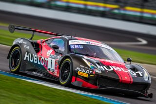 #1 Ferrari 488 GT3 of Martin Fuentes, Rodrigo Baptista, Squadra Corse, GT3 TBC, IN, Indianapolis, Indianapolis Motor Speedway, SRO, September 2020.
 | Fabian Lagunas/SRO