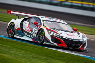 #30 Acura-Honda NSX GT3 Evo of Mario Farnbacher, Dane Cameron, and Renger van der Zande, Team Honda Racing, GT3 Overall, IN, Indianapolis, Indianapolis Motor Speedway, SRO, September 2020.
 | Fabian Lagunas/SRO