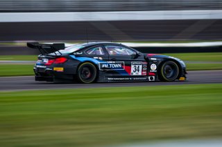 #34 BMW M6 GT3 of Nicky Catsburg, Connor De Phillippi, and Augusto Farfus, Walkenhorst Motorsport, GT3 Overall, IN, Indianapolis, Indianapolis Motor Speedway, SRO, September 2020.
 | Fabian Lagunas/SRO
