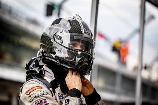 #63 Mercedes AMG GT3 of David Askew, Ryan Dalziel, and Ben Keating, DXDT Racing, GT3 Pro-Am, SRO, Indianapolis Motor Speedway, Indianapolis, IN, September 2020.
 | Brian Cleary/SRO