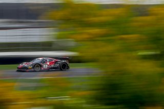 #1 Ferrari 488 GT3 of Martin Fuentes, Rodrigo Baptista, Squadra Corse, GT3 TBC, SRO, Indianapolis Motor Speedway, Indianapolis, IN, September 2020.
 | Brian Cleary/SRO