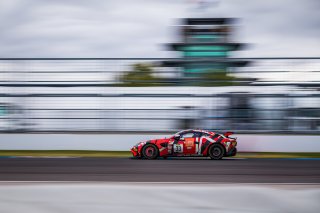#33 Aston Martin Vantage GT4 of Joe Dalton, Patrick Gallagher, and Jonathan Taylor, Notlad Racing by RS1, GT4, IN, Indianapolis, Indianapolis Motor Speedway, SRO, September 2020.
 | Fabian Lagunas/SRO