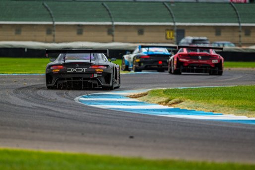 #63 Mercedes AMG GT3 of David Askew, Ryan Dalziel, and Ben Keating, DXDT Racing, GT3 Pro-Am, IN, Indianapolis, Indianapolis Motor Speedway, SRO, September 2020.
 | Fabian Lagunas/SRO