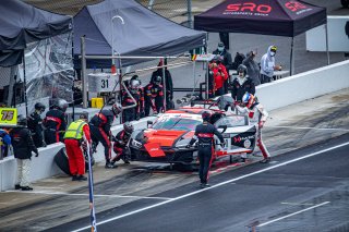 #31 Audi R8 LMS GT3 of Mirko Bortolotti, Spencer Pumpelly, and Markus Winkelhock, Audi Sport Team Hardpoint WRT, GT3 Overall, SRO, Indianapolis Motor Speedway, Indianapolis, IN, September 2020.
 | Regis Lefebure/SRO                                       