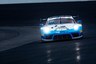 #20 Porsche 911 GT3 R of Fred Poordad, Max Root and Jan Heylen, Wright Motorsports/Robert Viglione, GT3 Silver CupSRO, Indianapolis Motor Speedway, Indianapolis, IN, September 2020.
 | Regis Lefebure/SRO                                       
