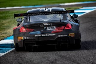 #34 BMW M6 GT3 of Nicky Catsburg, Connor De Phillippi, and Augusto Farfus, Walkenhorst Motorsport, GT3 Overall, SRO, Indianapolis Motor Speedway, Indianapolis, IN, September 2020.
 | Regis Lefebure/SRO                                       