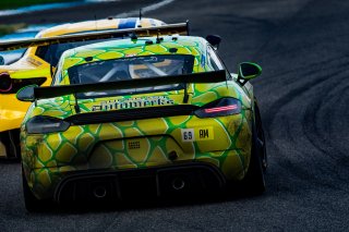 #69 Porsche 718 Cayman GT4 CS MR of Tom Collingwood, John Teece, BGB Motorsports, GT4, SRO, Indianapolis Motor Speedway, Indianapolis, IN, September 2020.
 | Regis Lefebure/SRO                                       