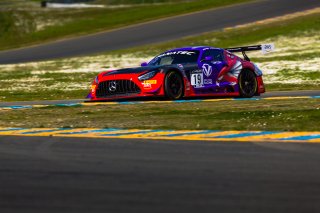 #19 Mercedes-AMG GT3 of Erin Vogel and Michael Cooper, DXDT Racing, Pro-Am, SRO America Sonoma Raceway, Sonoma, CA, March 2021.   | Fabian Lagunas 2021