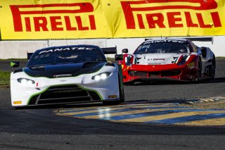 #12 Aston Martin Vantage AMR GT3 of Drew Staveley and Frank Gannett, Ian Lacy Racing, GTWCA Pro-Am, Sonoma Raceway, Sonoma, CA, March 2021.   | SRO Motorsports Group