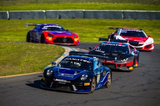 #20 Porsche 911 GT3-R of Fred Poordad and Jan Heylen, Wright Motorsports, Pro-Am, SRO America Sonoma Raceway, Sonoma, CA, March 2021.   | Fabian Lagunas 2021