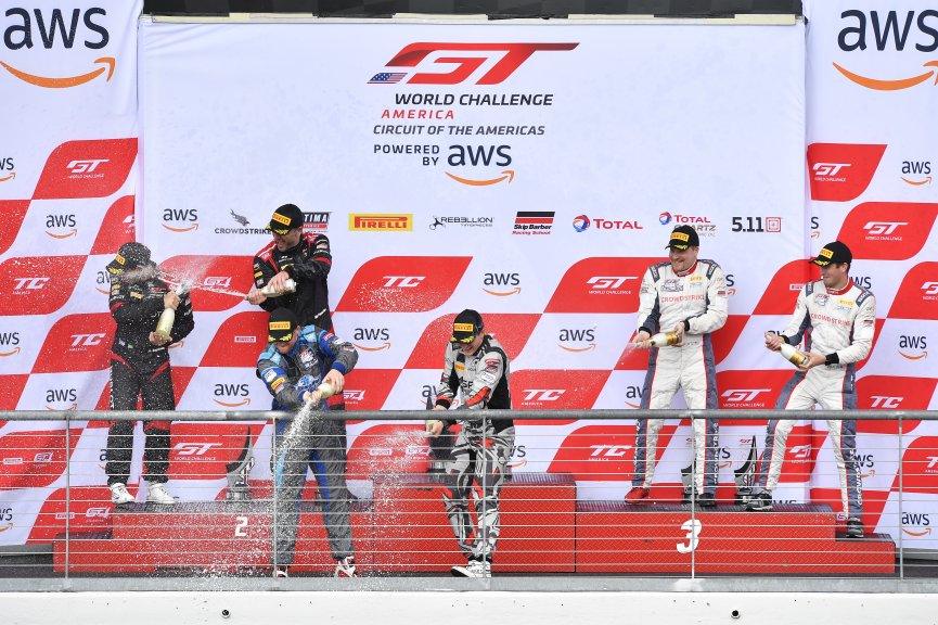 #93 GT3 Pro-Am, Racers Edge Motorsports, Shelby Blackstock, Trent Hindman, Acura NSX GT3, 2020 SRO Motorsports Group - Circuit of the Americas, Austin TX

