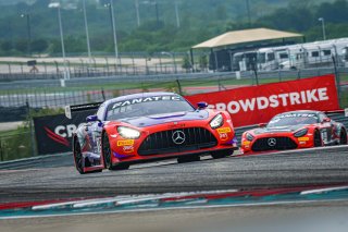 #63 Mercedes-AMG GT3 of David Askew and Ryan Dalziel, DXDT Racing, Pro-Am, GT World Challenge America, SRO America, Circuit of the Americas, Austin, Texas, April May 2021. | SRO Motorsports Group