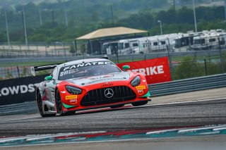 #63 Mercedes-AMG GT3 of David Askew and Ryan Dalziel, DXDT Racing, Pro-Am, GT World Challenge America, SRO America, Circuit of the Americas, Austin, Texas, April May 2021. | SRO Motorsports Group