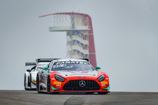 #63 Mercedes-AMG GT3 of David Askew and Ryan Dalziel, DXDT Racing, Pro-Am, GT World Challenge America, SRO America, Circuit of the Americas, Austin, Texas, April May 2021. | SRO Motorsports Group
