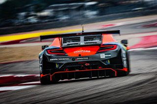 #77 Acura NSX GT3 of Rodrigo Sales and Matt McMurry, Compass Racing, Pro-Am, GT World Challenge America, SRO America, Circuit of the Americas, Austin, Texas, April May 2021. | SRO Motorsports Group