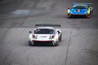 #61 Ferrari 488 GT3 of Jean-Claude Saada and Conrad Grunewald, AF Corse, Am, GT World Challenge America, SRO America, Circuit of the Americas, Austin, Texas, April May 2021. | Fabian Lagunas/SRO