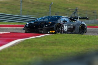 #3 Lamborghini Huracan GT3 of Andrea Caldarelli and Jordan Pepper, K-PAX Racing, Pro, GT World Challenge America, SRO America, Circuit of the Americas, Austin, Texas, April May 2021. | Fabian Lagunas/SRO