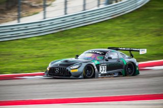 #33 Mercedes-AMG GT3 of Russell Ward and Philip Ellis, Winward Racing, Pro-Am, GT World Challenge America, SRO America, Circuit of the Americas, Austin, Texas, April May 2021. | Fabian Lagunas/SRO