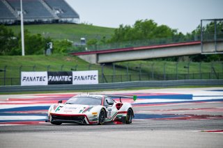 #61 Ferrari 488 GT3 of Jean-Claude Saada and Conrad Grunewald, AF Corse, Am, GT World Challenge America, SRO America, Circuit of the Americas, Austin, Texas, April May 2021. | SRO Motorsports Group