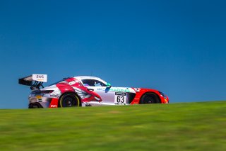 #63 Mercedes-AMG GT3 of David Askew and Ryan Dalziel, DXDT Racing, Fanatec GT World Challenge America powered by AWS, Pro-Am,  SRO America, Circuit of the Americas, Austin, TX, April 29, 2021. | Fabian Lagunas/SRO