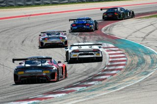 #04 Mercedes-AMG GT3 of George Kurtz and Colin Braun, DXDT Racing, Fanatec GT World Challenge America powered by AWS, Pro-Am, SRO America, Circuit of the Americas, Austin TX, May 2021. | Rip Shaub/SRO    