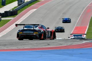 #04 Mercedes-AMG GT3 of George Kurtz and Colin Braun, DXDT Racing, Fanatec GT World Challenge America powered by AWS, Pro-Am, SRO America, Circuit of the Americas, Austin TX, May 2021. | Rip Shaub/SRO    