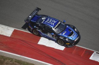 #20 Porsche 911 GT3-R of Fred Poordad and Jan Heylen, Wright Motorsports, Pro-Am, SRO America, Circuit of the Americas, May 2021. | Brian Cleary/SRO