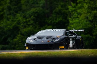 #3 Lamborghini Huracan GT3 of Andrea Caldarelli and Jordan Pepper, K-PAX Racing, GT World Challenge America, Pro, SRO America, Virginia International Raceway, Alton, VA, June 2021. | Fabian Lagunas/SRO