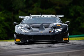 #3 Lamborghini Huracan GT3 of Andrea Caldarelli and Jordan Pepper, K-PAX Racing, GT World Challenge America, Pro, SRO America, Virginia International Raceway, Alton, VA, June 2021. | Fabian Lagunas/SRO