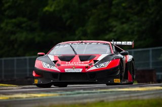 #91 Lamborghini Huracan GT3 of Jeff Burton and Vesko Kozarov, Rearden Racing, Pro-Am, GT World Challenge America, SRO America, VIRginia International Raceway, Alton, VA, June 2021. | Fabian Lagunas/SRO