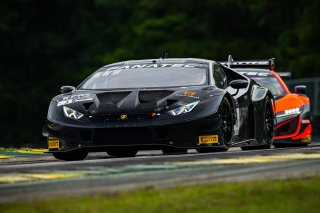 #3 Lamborghini Huracan GT3 of Andrea Caldarelli and Jordan Pepper, K-PAX Racing, GT World Challenge America, Pro, SRO America, Virginia International Raceway, Alton, VA, June 2021. | Fabian Lagunas/SRO