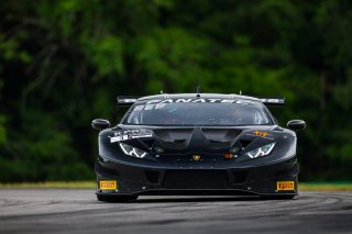 #3 Lamborghini Huracan GT3 of Andrea Caldarelli and Jordan Pepper, K-PAX Racing, GT World Challenge America, Pro, SRO America, Virginia International Raceway, Alton, VA, June 2021. | Fabian Lagunas/SRO