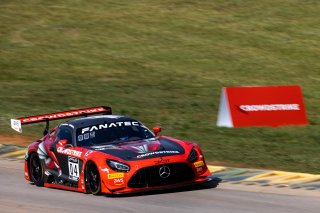 #04 Mercedes-AMG GT3 of George Kurtz and Colin Braun, DXDT Racing, Fanatec GT World Challenge America powered by AWS, Pro-Am, SRO America, Virginia International Raceway, Alton, VA, June 2021. | Regis Lefebure/SRO                                          