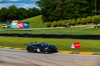 #3 Lamborghini Huracan GT3 of Andrea Caldarelli and Jordan Pepper, K-PAX Racing, GT World Challenge America, Pro, SRO America, Virginia International Raceway, Alton, VA, June 2021. | Fabian Lagunas/SRO