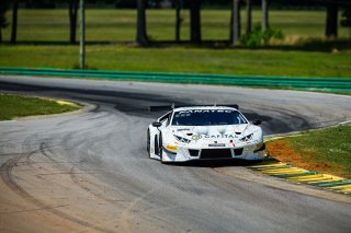 #9 Lamborghini Huracan GT3 of Ziad Ghandour and Sandy Mitchell, TR3 Racing, Fanatec GT World Challenge America powered by AWS, Pro-Am, SRO America, Virginia International Raceway, Alton, VA, June 2021. | Fabian Lagunas/SRO