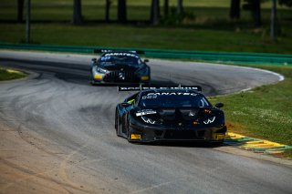 #3 Lamborghini Huracan GT3 of Andrea Caldarelli and Jordan Pepper, K-PAX Racing, GT World Challenge America, Pro, SRO America, Virginia International Raceway, Alton, VA, June 2021. | Fabian Lagunas/SRO