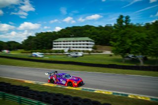 #19 Mercedes-AMG GT3 of Erin Vogel and Michael Cooper, DXDT Racing, Fanatec GT World Challenge America powered by AWS, Pro-Am, SRO America, Virginia International Raceway, Alton, VA, June 2021. | Fabian Lagunas/SRO