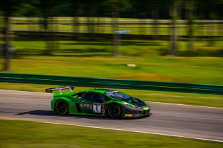 #6 Lamborghini Huracan GT3 of Corey Lewis and Giovanni Venturini, K-PAX Racing, Fanatec GT World Challenge America powered by AWS, Pro, SRO America, VIRginia International Raceway, Alton, VA, June 2021. | Fabian Lagunas/SRO