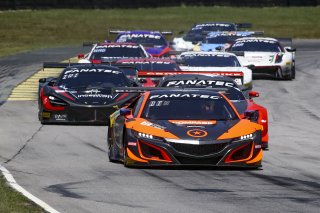 #77 Acura NSX GT3 of Michael Di Meo and Matt McMurry, Compass Racing, Fanatec GT World Challenge America powered by AWS, Pro-Am, SRO America, Virginia International Raceway, Alton, VA, June 2021.
 | Brian Cleary/SRO