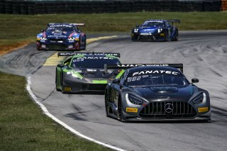 #33 Mercedes-AMG GT3 of Russell Ward and Mikael Grenier, Winward Racing, Fanatec GT World Challenge America powered by AWS, Pro, SRO America, Virginia International Raceway, Alton, VA, June 2021.
 | Brian Cleary/SRO