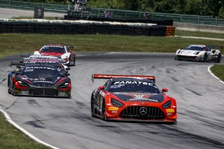 #04 Mercedes-AMG GT3 of George Kurtz and Colin Braun, DXDT Racing, Fanatec GT World Challenge America powered by AWS, Pro-Am, SRO America, Virginia International Raceway, Alton, VA, June 2021. | Brian Cleary/SRO
