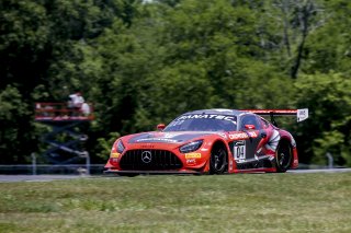 #04 Mercedes-AMG GT3 of George Kurtz and Colin Braun, DXDT Racing, Fanatec GT World Challenge America powered by AWS, Pro-Am, SRO America, Virginia International Raceway, Alton, VA, June 2021. | Brian Cleary/SRO