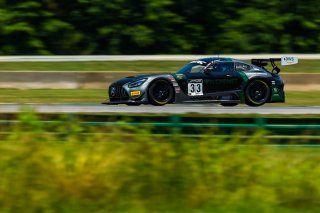 #33 Mercedes-AMG GT3 of Russell Ward and Mikael Grenier, Winward Racing, Fanatec GT World Challenge America powered by AWS, Pro, SRO America, Virginia International Raceway, Alton, VA, June 2021. | Fabian Lagunas/SRO