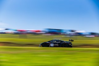 #3 Lamborghini Huracan GT3 of Andrea Caldarelli and Jordan Pepper, K-PAX Racing, GT World Challenge America, Pro, SRO America, Virginia International Raceway, Alton, VA, June 2021. | Fabian Lagunas/SRO