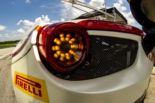 #61 Ferrari 488 GT3 of Jean-Claude Saada and Conrad Grunewald, AF Corse, Fanatec GT World Challenge America powered by AWS, Am, SRO America, Virginia International Raceway, Alton, VA, June 2021.
 | Regis Lefebure/SRO