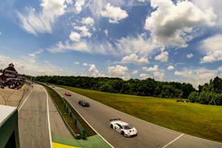 #9 Lamborghini Huracan GT3 of Ziad Ghandour and Sandy Mitchell, TR3 Racing, Fanatec GT World Challenge America powered by AWS, Pro-Am, SRO America, Virginia International Raceway, Alton, VA, June 2021. | Regis Lefebure/SRO